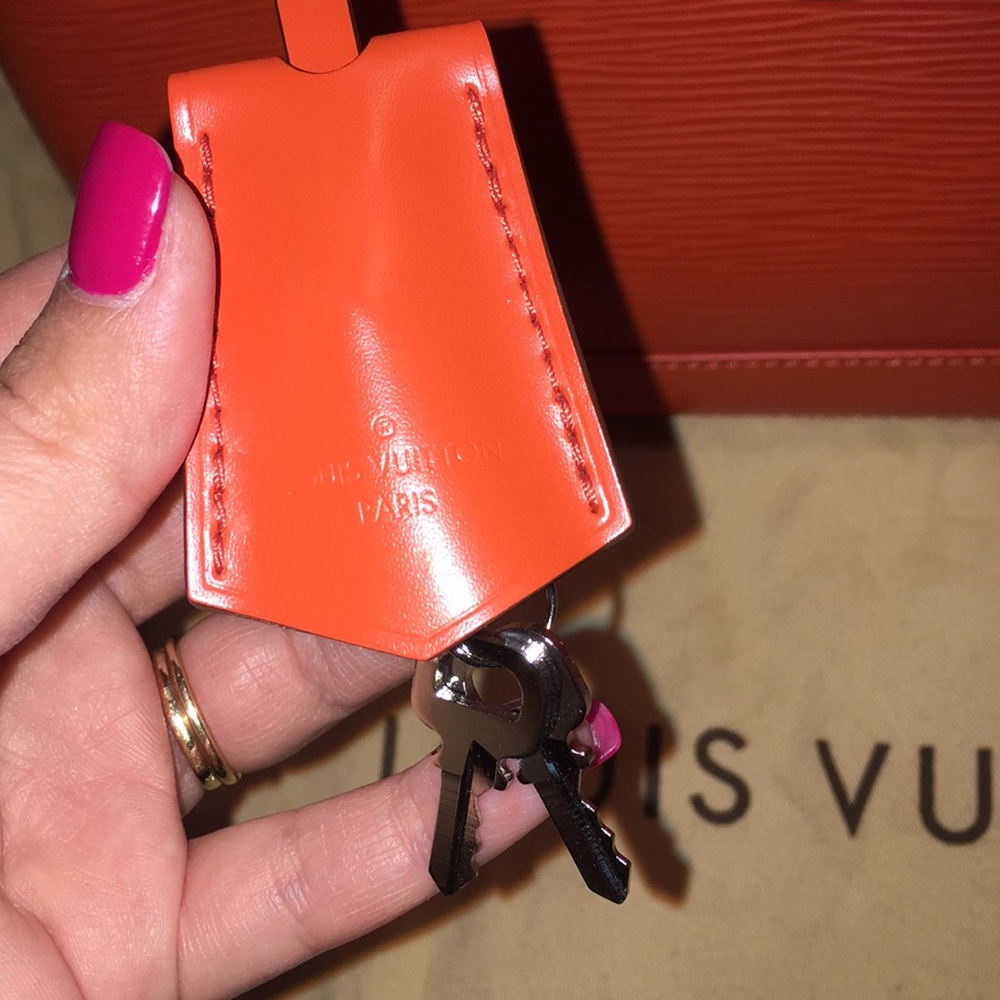 Louis Vuitton Alma PM in Piment Orange - Picture 3 of 8